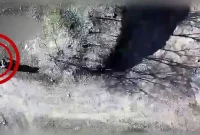 فیلم شناسایی عناصر تجزیه طلب توسط پهپاد هوشمند پرسه زن سپاه