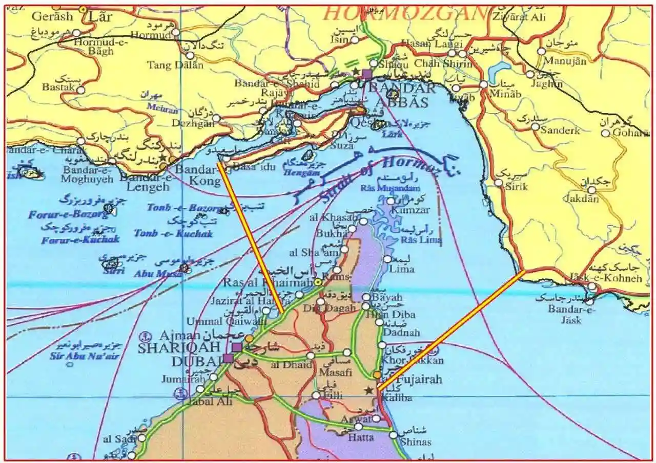 کنترل جدید تنگه هرمز توسط ایران