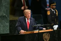 ترامپ در سازمان ملل ایران را تهدید کرد