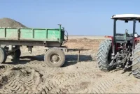 هجوم و دست درازی به خاک دریاچه ارومیه