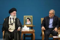 دیدار رئیس‌جمهور قبل از سفر به نیویورک با رهبر انقلاب