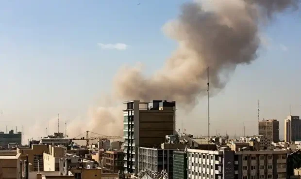 فیلم موشک‌های پاتریوت در آسمان عراق و ایران