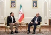 دیدار عاصم منیر با پزشکیان و قالیباف و رضایی در تهران