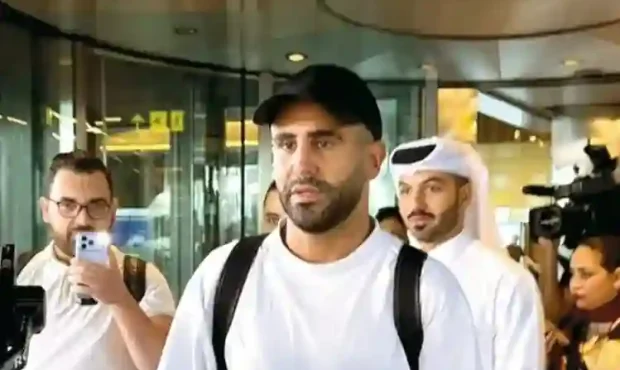 ریاض محرز ستاره الجزایر به الشمال قطر پیوست ریاض محرز ستاره الجزایر به الشمال قطر پیوست